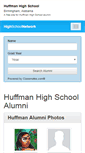 Mobile Screenshot of huffmanhighschool.org